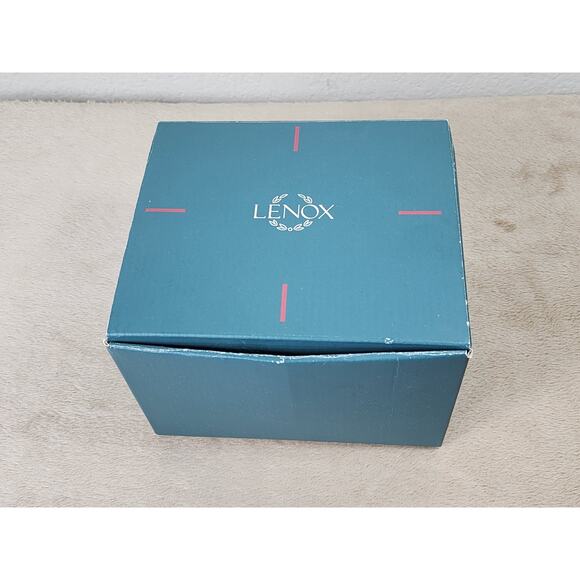 Lenox Bowl Rose Manor Gold Trim 90's New w/ Box 5 1/2" Made in USA Vintage - Picture 14 of 14